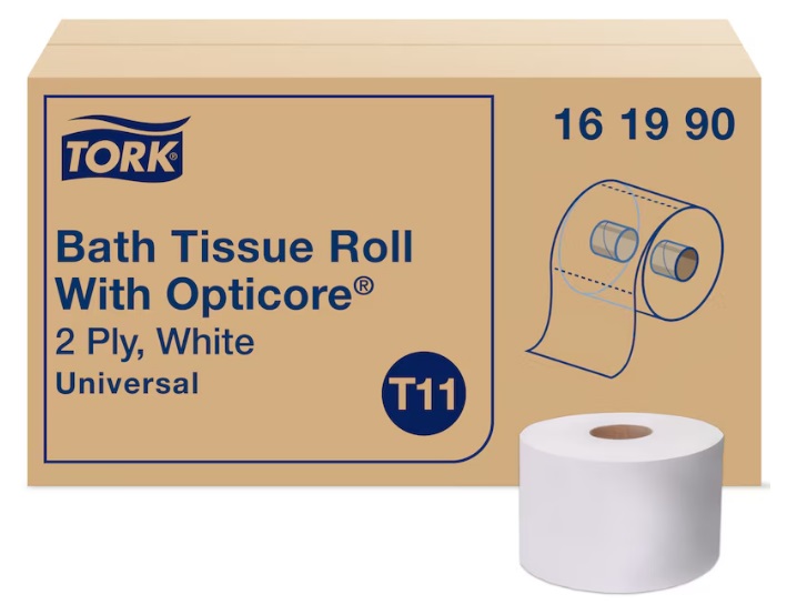 TOILET PAPER 2 PLY - CASE OF 36 ROLL