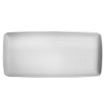 RECTANGLE PLATE 14X6.5" CHALK - EACH