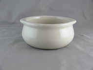 ONION SOUP CROCK WHITE 10oz - EACH