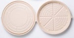 PIZZAROUND CONTAINER FIBER 14" - CASE OF 4 PACK