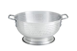 COLANDER ALUMINUM W/BASE 11QT