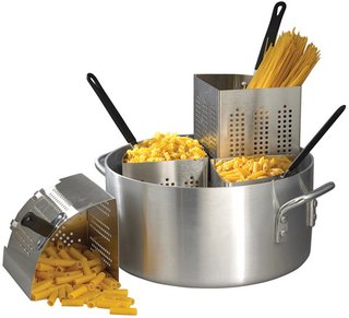 PASTA COOKER WITH 4 INSERTS