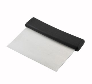 DOUGH SCRAPER PLASTIC HANDLE