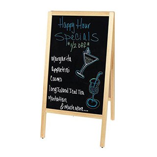MARKER BOARD A-FRAME NATURAL