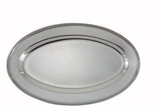 OVAL PLATTER S/S 22''