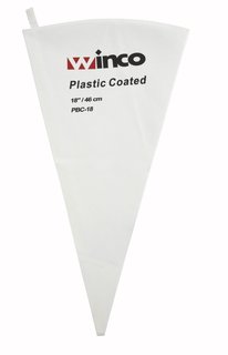PASTRY BAG 18" COTTON/ PLASTIC