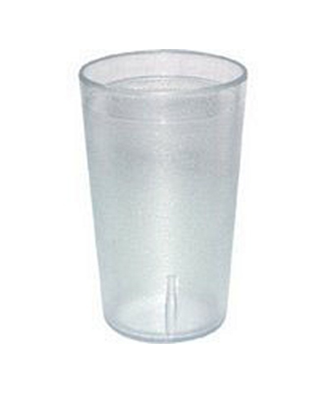 TUMBLER PEBBLED 9.5oz. CLEAR