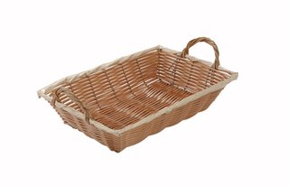 BASKETS WOVEN 12'' X 8'' X 3''