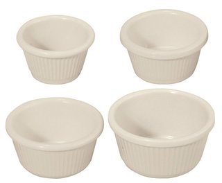 RAMEKIN WHITE MELAMINE 3oz