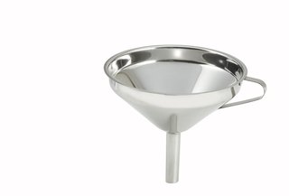 STAINLESS STEEL FUNNEL 5" DIA