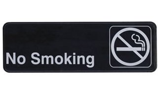 INFORMATION SIGN "NO SMOKING"