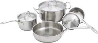7 PC COOKWARE SET S/S