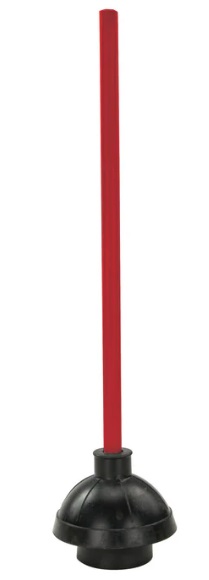 PLUNGER RUBBER W/ WOOD HANDLE