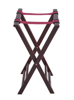 TRAY STAND 32'' MAHOGANY