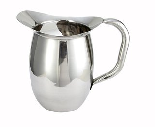DELUXE BELL PITCHER S/S 2QT
