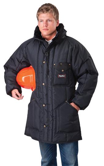 ICE PARKA SIZE MEDIUM NAVY - EACH