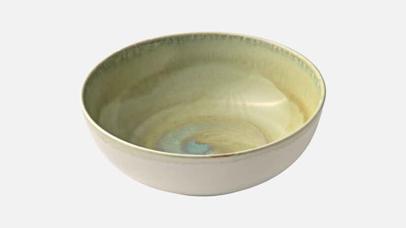 HEART & SOUL ROUND BOWL 23 CM THYME - EACH 