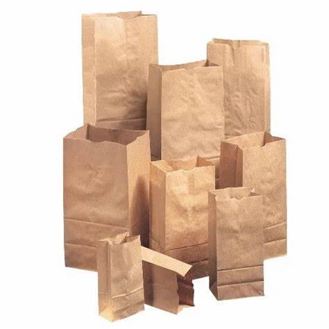 BAGS GROCERY 5 LBS. BROWN TBD - PACK OF 500 EACH