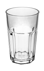DRINK TUMBLER 9oz CLEAR