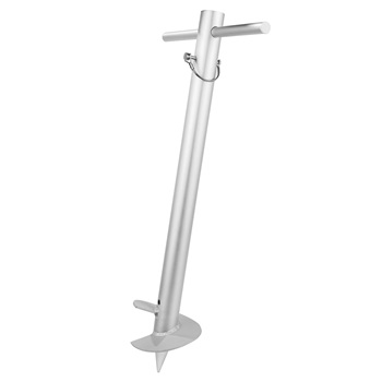 38" SAND ANCHOR, BRU SILVER