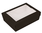 WINDOW FOLDING BOX BLACK - CASE OF 6 PACK