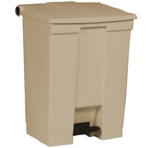 STEP-ON CONTAINER BEIGE 18GLN