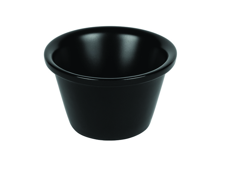 BLACK PORCELAIN RAMEKIN 4.5 CL