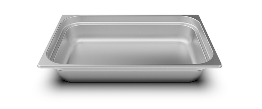 VACUUM TRAY GN1/1 - SS (100MM)