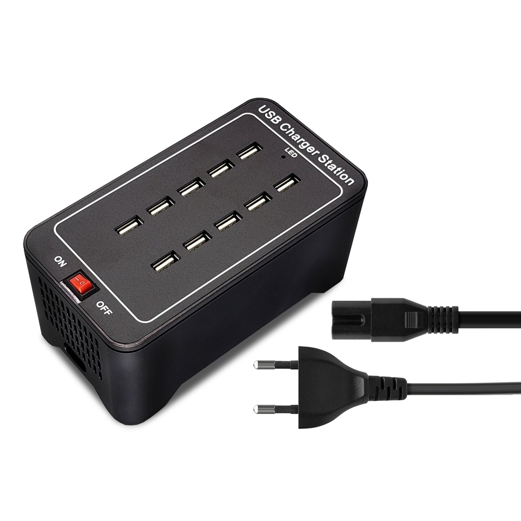 CHARGING STATION FOR 10 LAMPS 110V - EACH