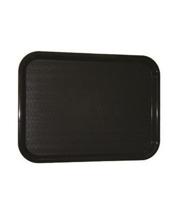 FAST FOOD TRAY 14''X18" BLACK TBD - EACH