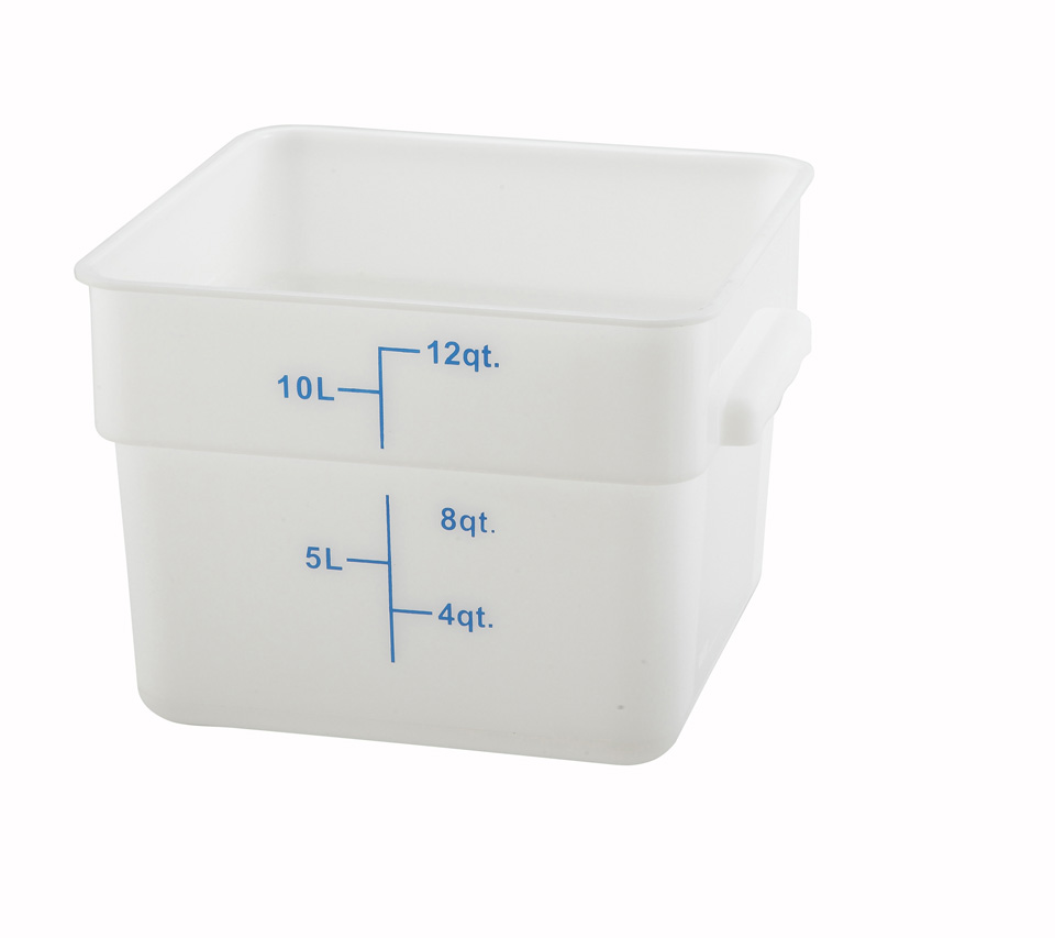CONTAINER SQ. WHT 12QT TBD