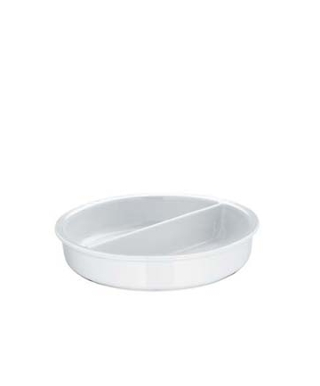 CHAFING DISH INSERT ROUND DIVIDED