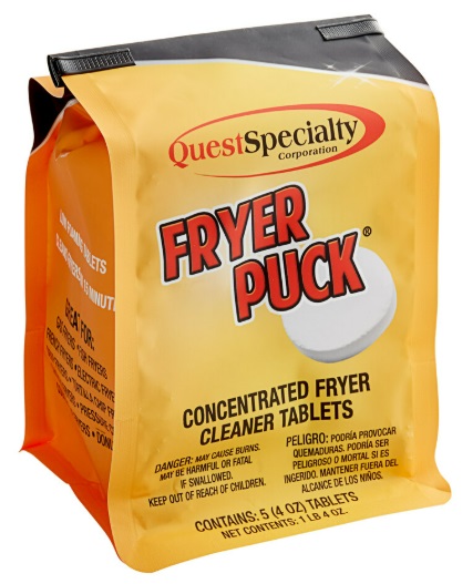 FRYER PUCK BOIL OUT TABLETS - CASE OF 6 BOX