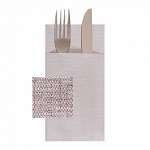 NAPKIN KANGAROO CHOCOLATE 33X40CM - PACK OF 50 EACH
