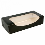 SUSHI WINDOW BOX MEDIUM BLACK TBD - PACK OF 50 EACH