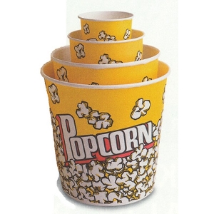 POPCORN BUCKET 32oz - PACK OF 25 EACH