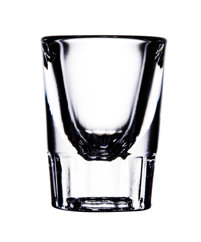 FLUTED WHISKEY/SHOT 1.25OZ - CASE OF 4 DOZEN