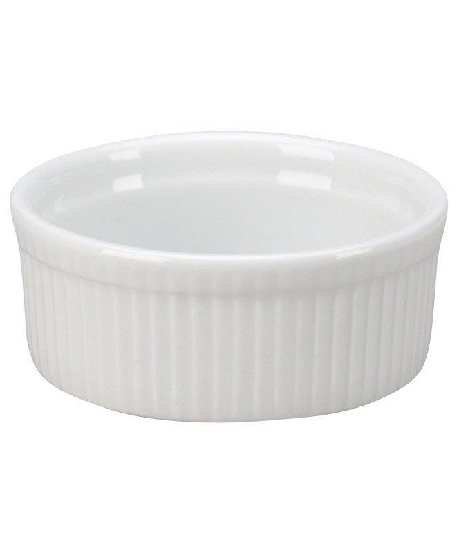 SOUFFLE BOWL FLUTED 12oz - EACH 
