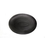 COUPE OVAL PLATTER 13.25" ONYX - DOZEN