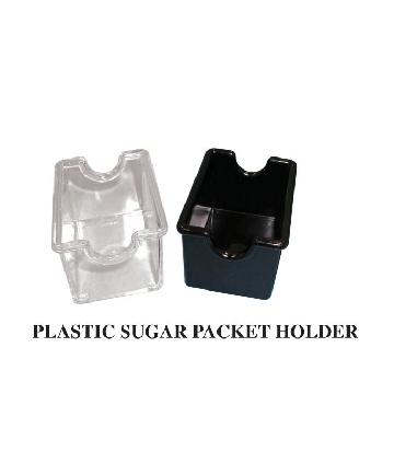 SUGAR PACKET HOLDER BLACK - DOZEN