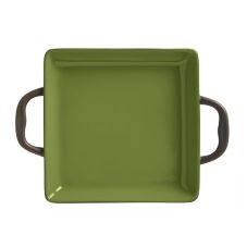 SQUARE DISH OLIVE 21oz - DOZEN