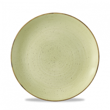 STONECAST RAW GREEN EVOLVE COUPE PLATE 8.67"