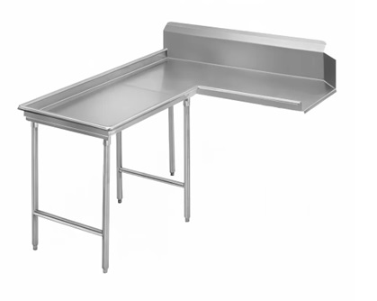 DISH TABLE ISLAND STYLE - CLEAN (LEFT) + SOILED (RIGHT) TBD