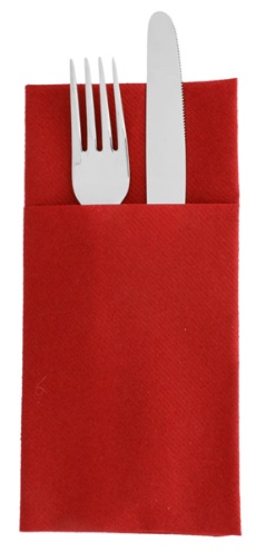 NAPKIN KANGAROO BURGUNDY 40X40CM - PACK OF 50 EACH 
