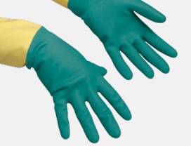 LATEX-NEOPRENE BLENDED GLOVE HEAVY WEIGHT SIZE MEDIUM - CASE OF 50 PAIR