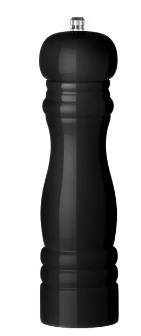 WOOD DARK SALT MILL 11CM