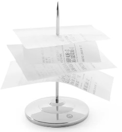 RECEIPT HOLDER
