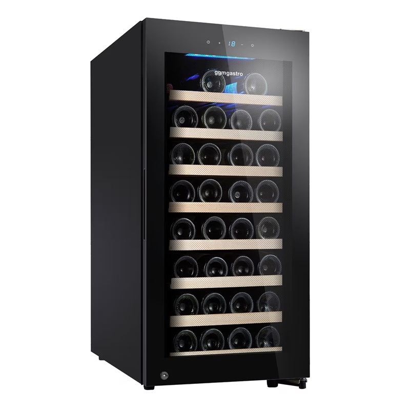 WINE COOLER, 1 DOOR GLASS - 110V (3.5CFT) 