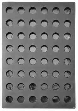 SILICONE MOULD MINI MUFFIN 57X37.5X2.5CM 