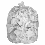 LINER 8-10 GALLON HIGH DENSITY CLEAR 24X24" - CASE OF 2000 EACH